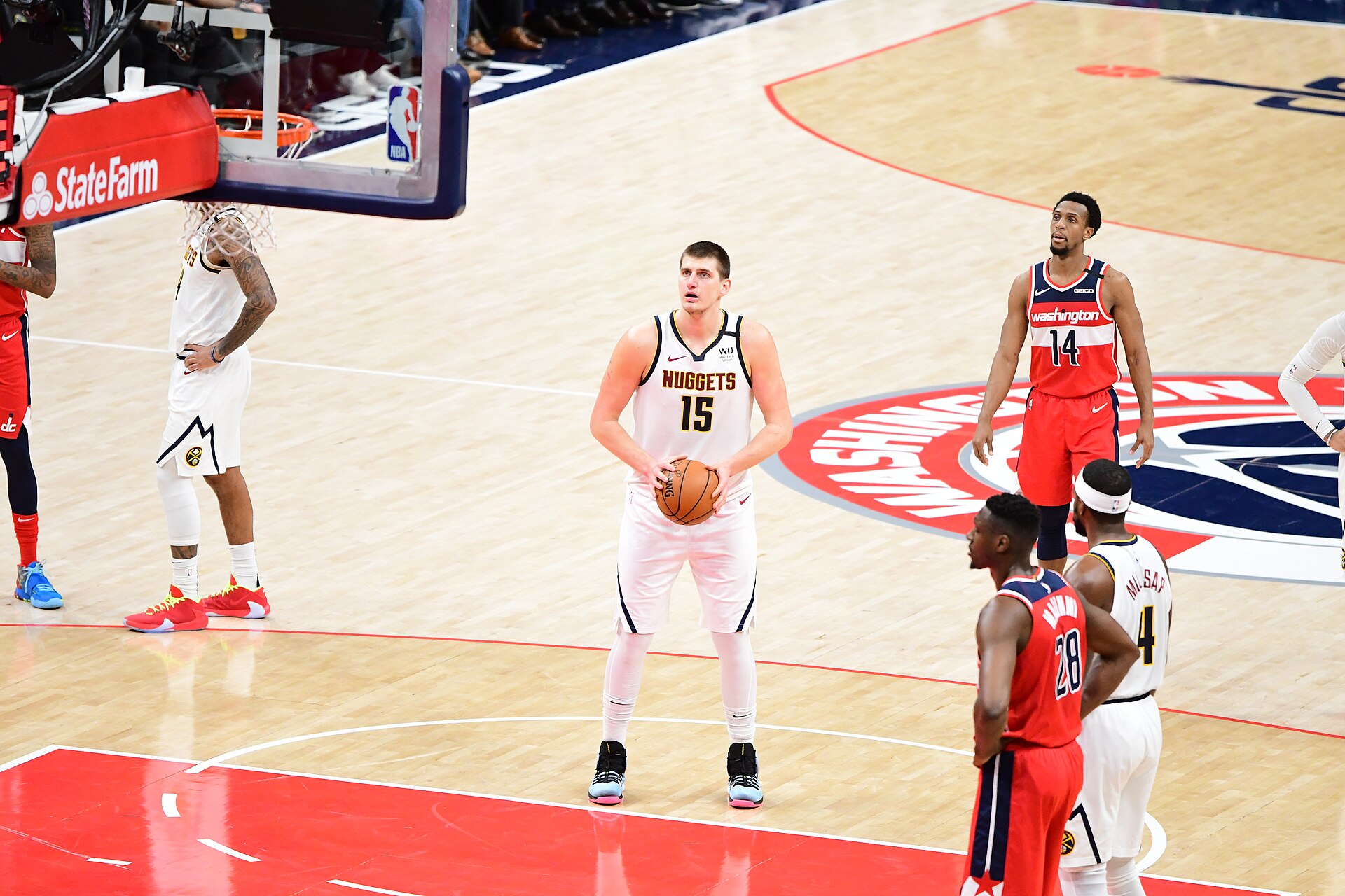 Nikola Jokic of the Denver Nuggets (file photo)