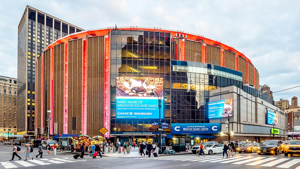 Madison Square Garden in New York
