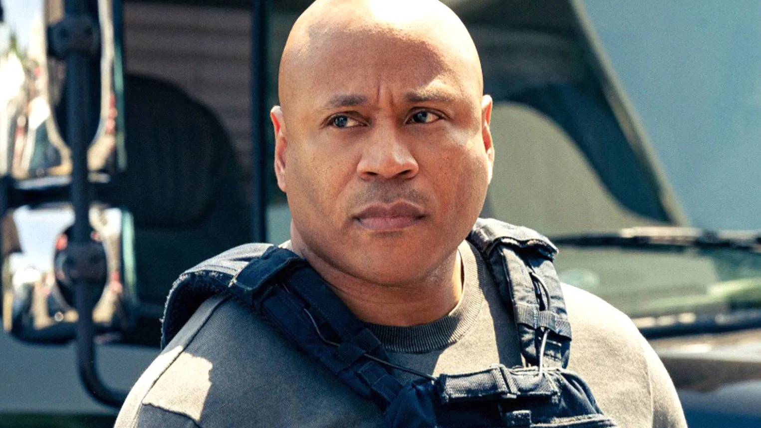 LL Cool J as Senior Special Agent Sam Hanna in tactical gear in NCIS: New York