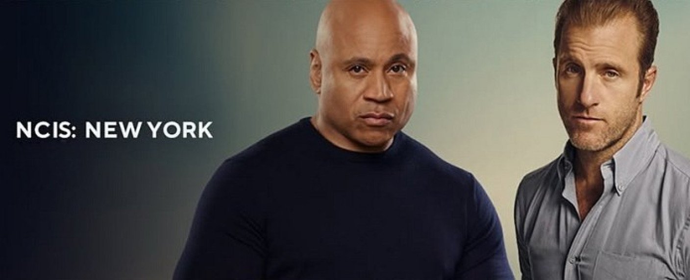 NCIS: New York promotional art featuring LL Cool J and Scott Caan