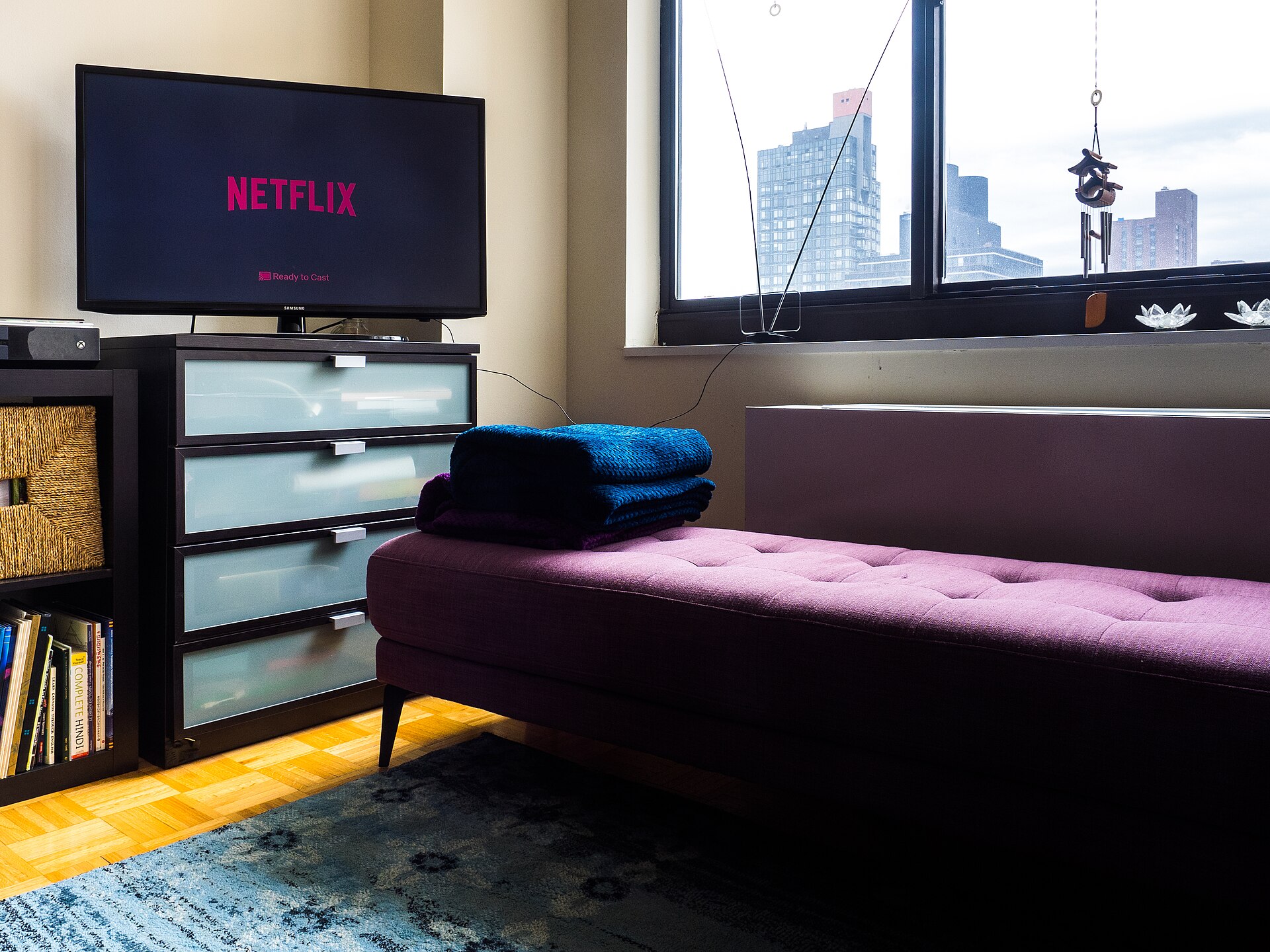 Netflix streaming on a screen (file photo)
