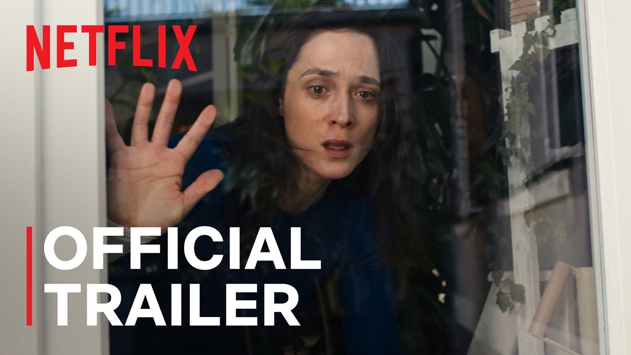Official trailer art for The Trap (Die Falle), Netflix's German psychological thriller starring Friederike Becht
