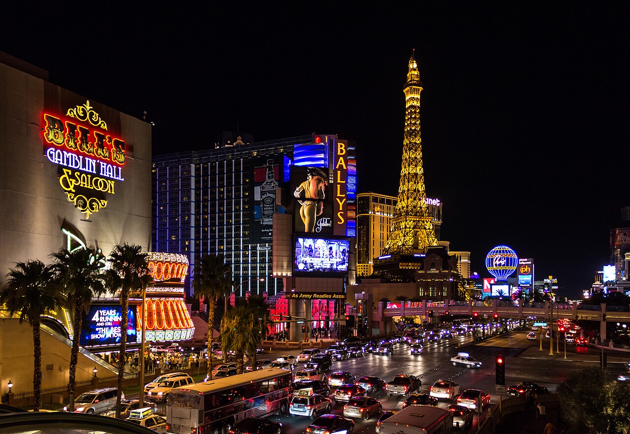 The Las Vegas Strip in daylight