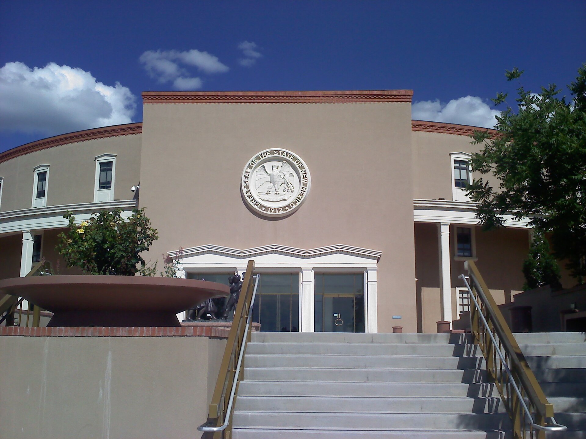The New Mexico State Capitol in Santa Fe