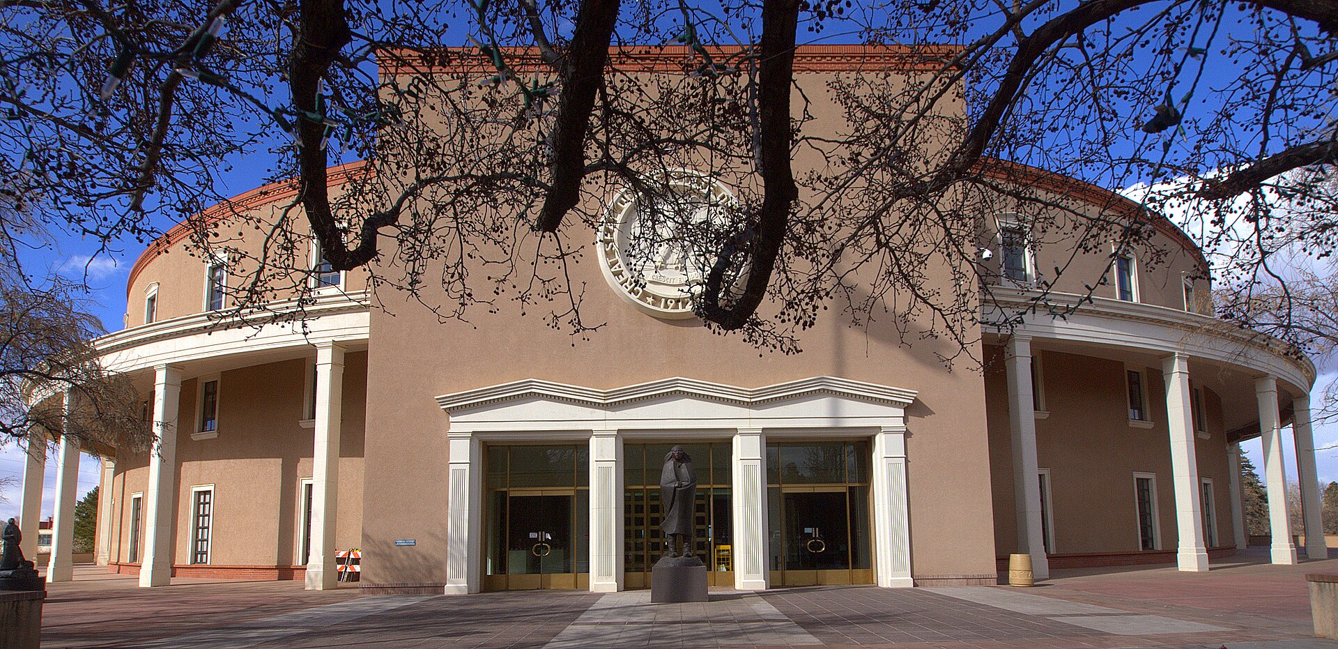The New Mexico State Capitol in Santa Fe, New Mexico