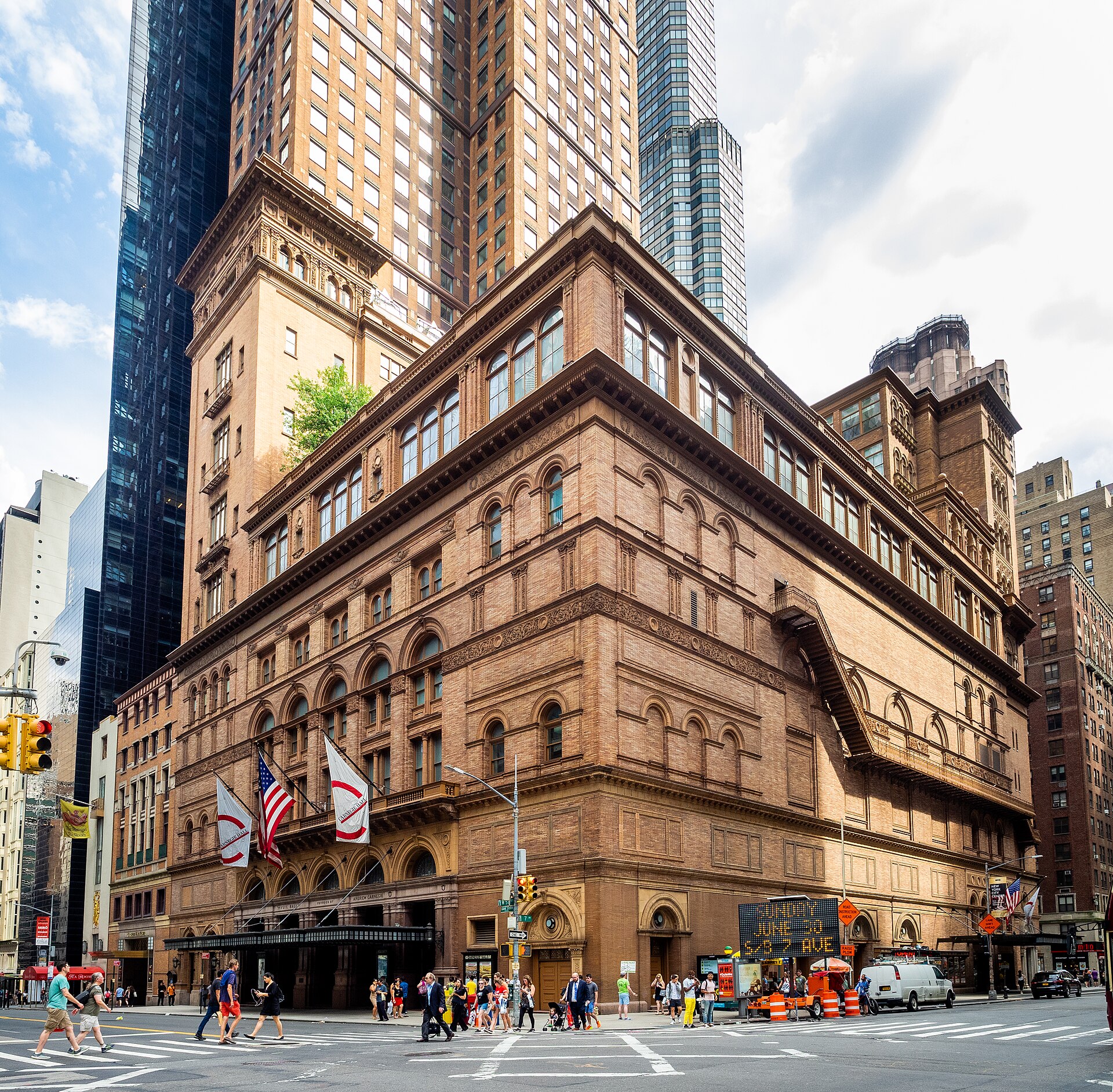Carnegie Hall in New York City