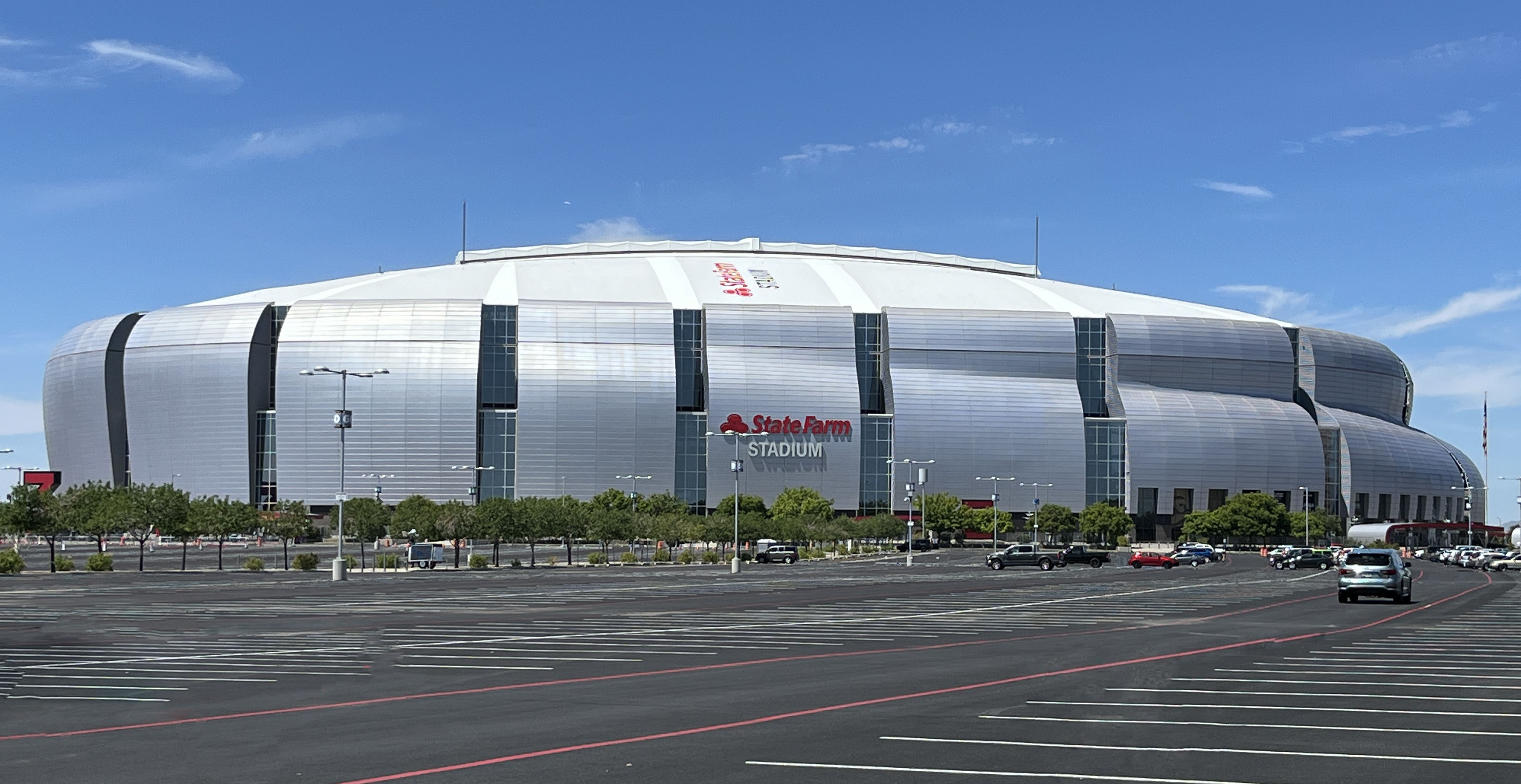 State Farm Stadium in Glendale, Arizona, home of the Arizona Cardinals