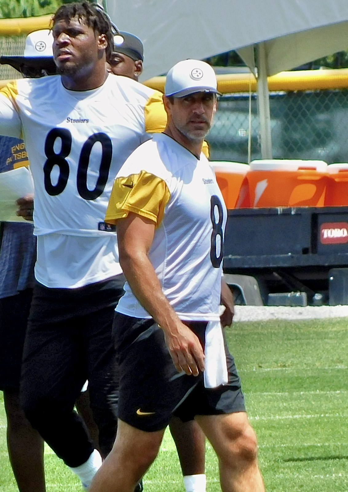 Aaron Rodgers of the Pittsburgh Steelers (file photo)