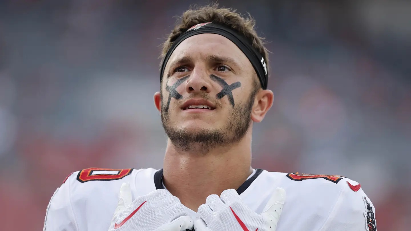 Scotty Miller in a Tampa Bay Buccaneers uniform during an NFL game