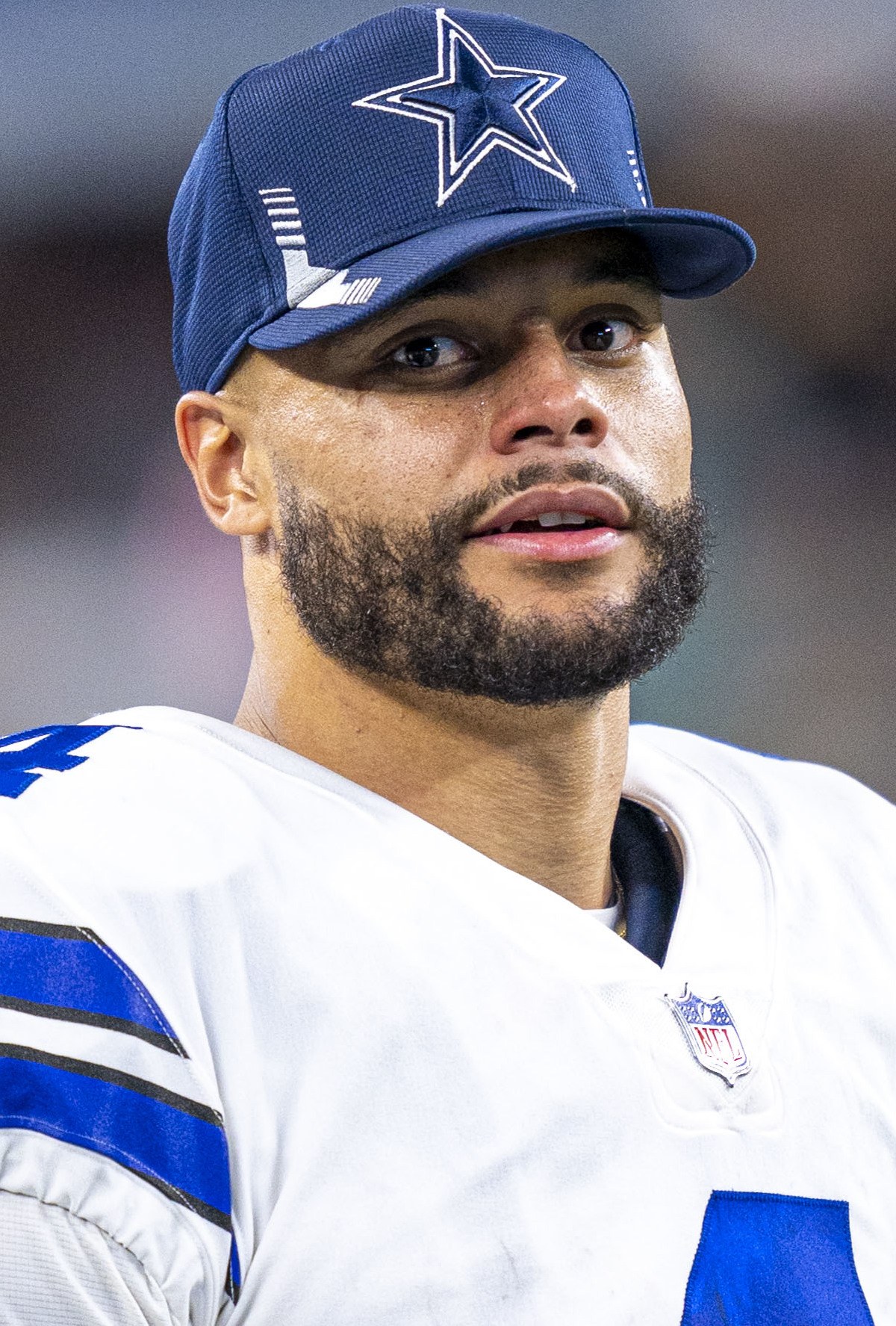 Dallas Cowboys quarterback Dak Prescott — Prescott is not listed with an injury ahead of Thursday night's game against Tampa Bay.