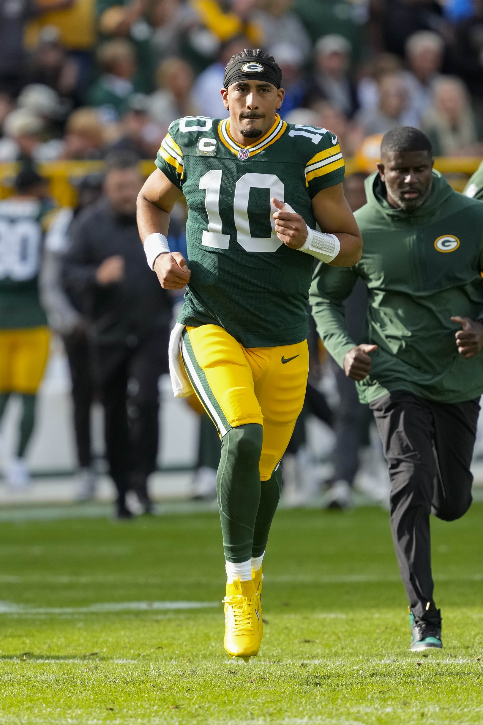 Jordan Love of the Green Bay Packers