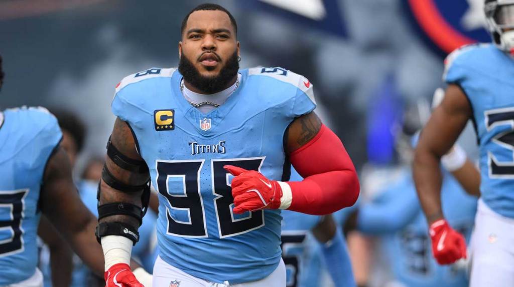 Jeffery Simmons of the Tennessee Titans