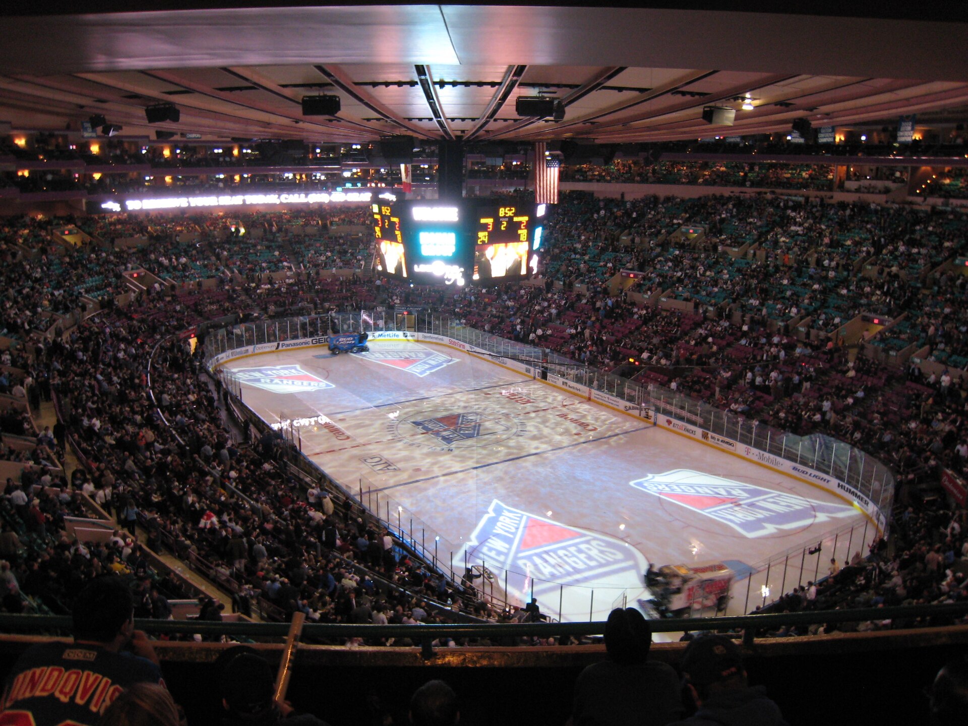 Madison Square Garden in Manhattan, home of the New York Rangers (file photo)