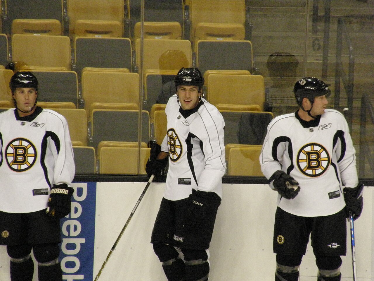 Game action at TD Garden as the Boston Bruins beat the Philadelphia Flyers 5-1