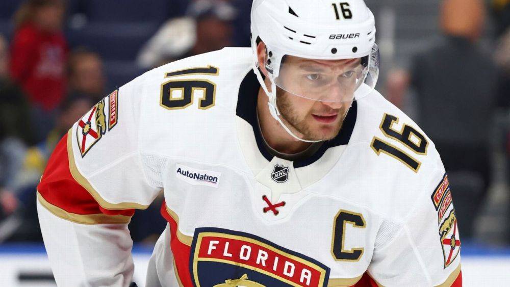 Florida Panthers captain Aleksander Barkov.