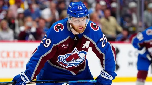 Nathan MacKinnon of the Colorado Avalanche.
