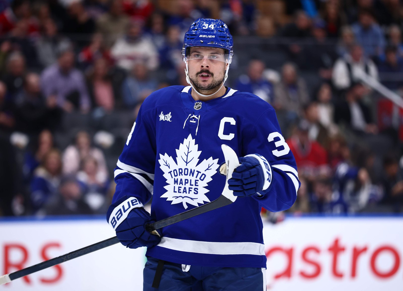 Toronto Maple Leafs in action at Scotiabank Arena