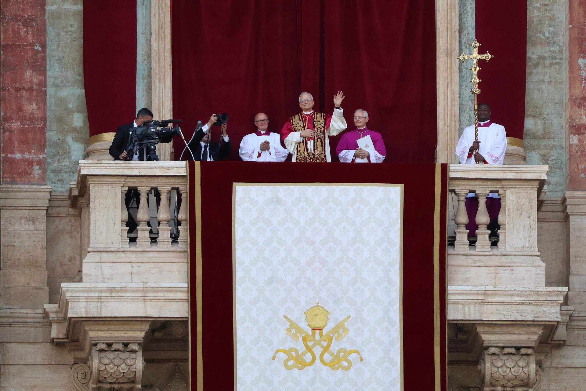Pope Leo XIV in St. Peter’s Square at the Vatican (file photo)