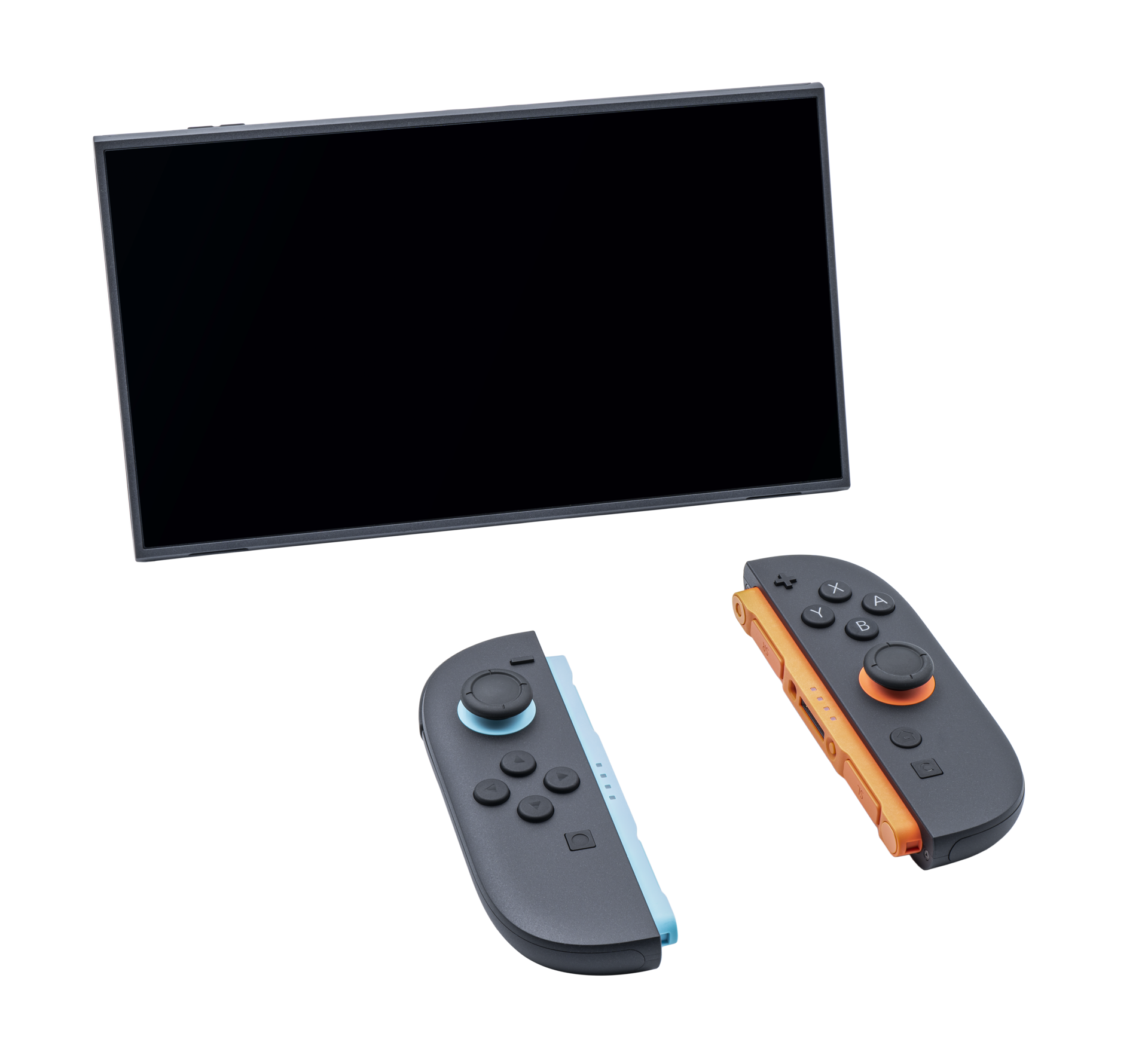 Nintendo Switch 2 in tabletop mode with detached Joy-Con controllers (file photo)