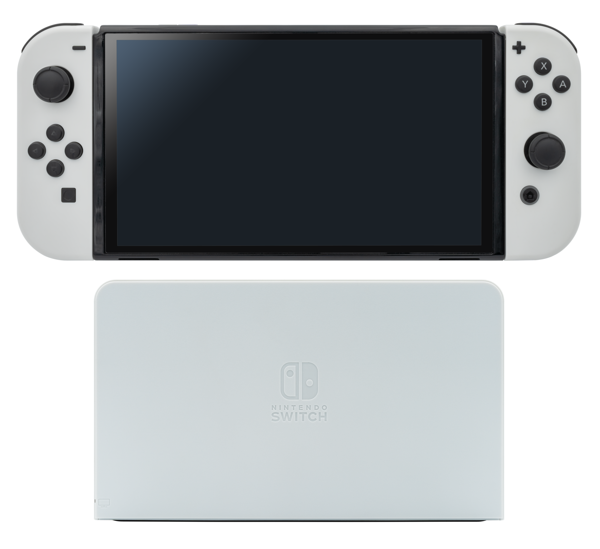 A Nintendo Switch console with game cartridges (file photo)
