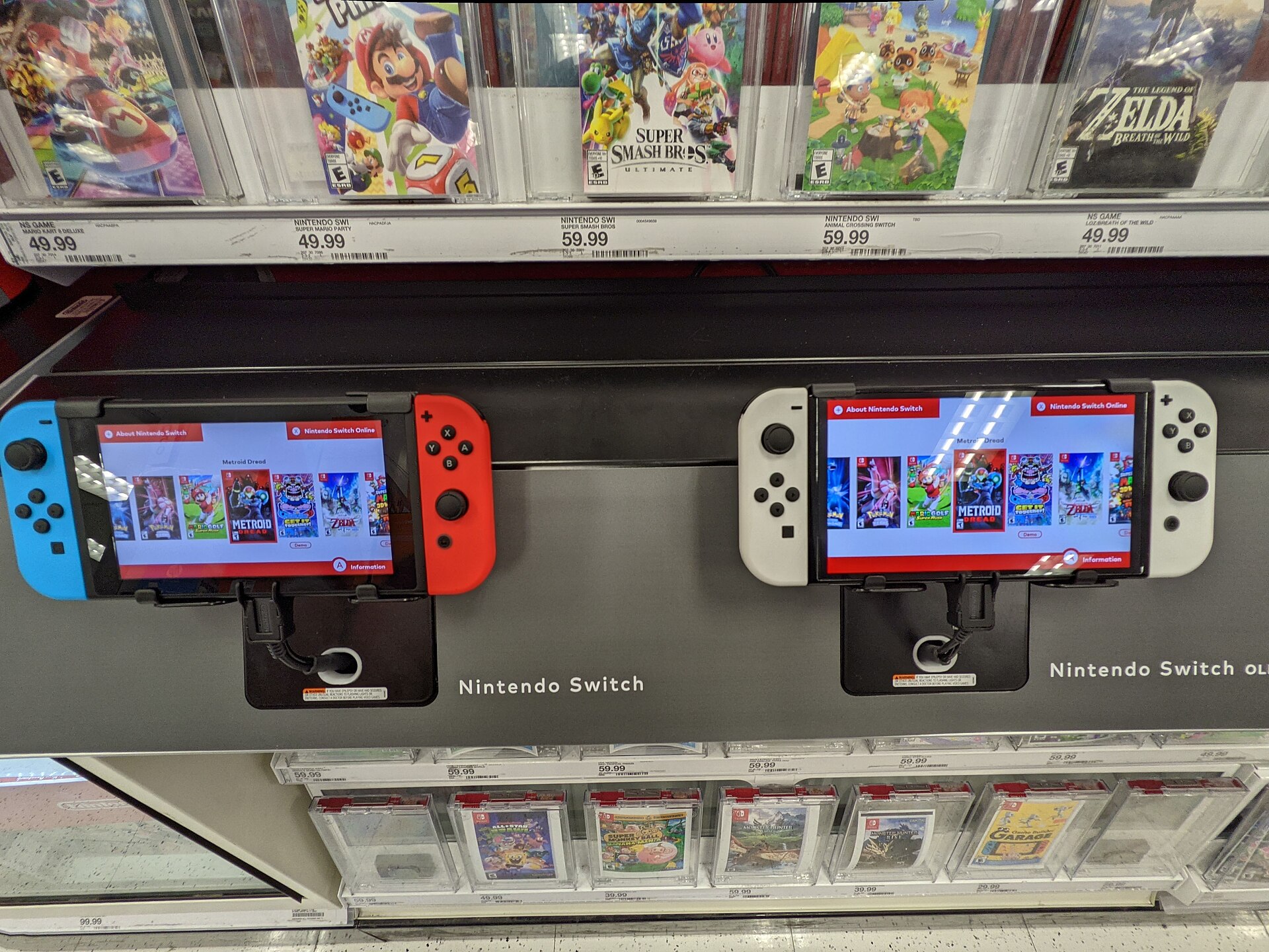 A Nintendo Switch console (file photo)