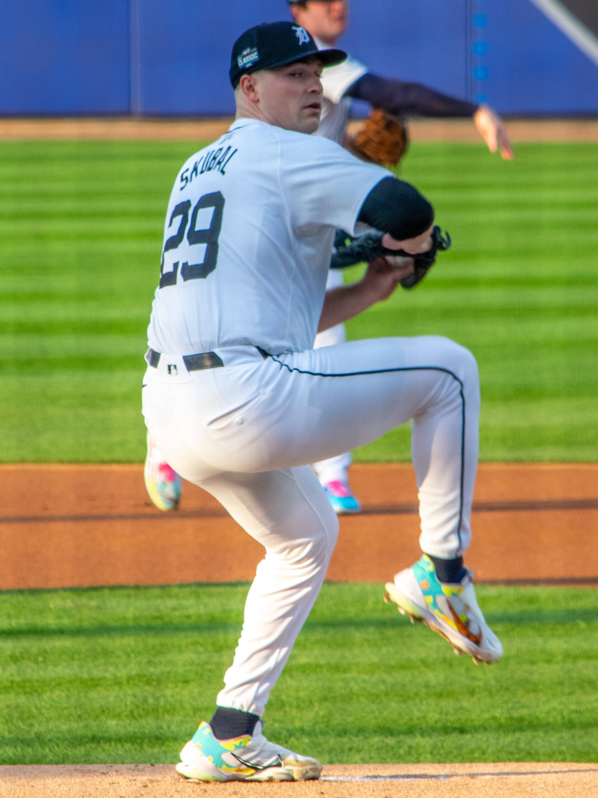 Tarik Skubal pitching