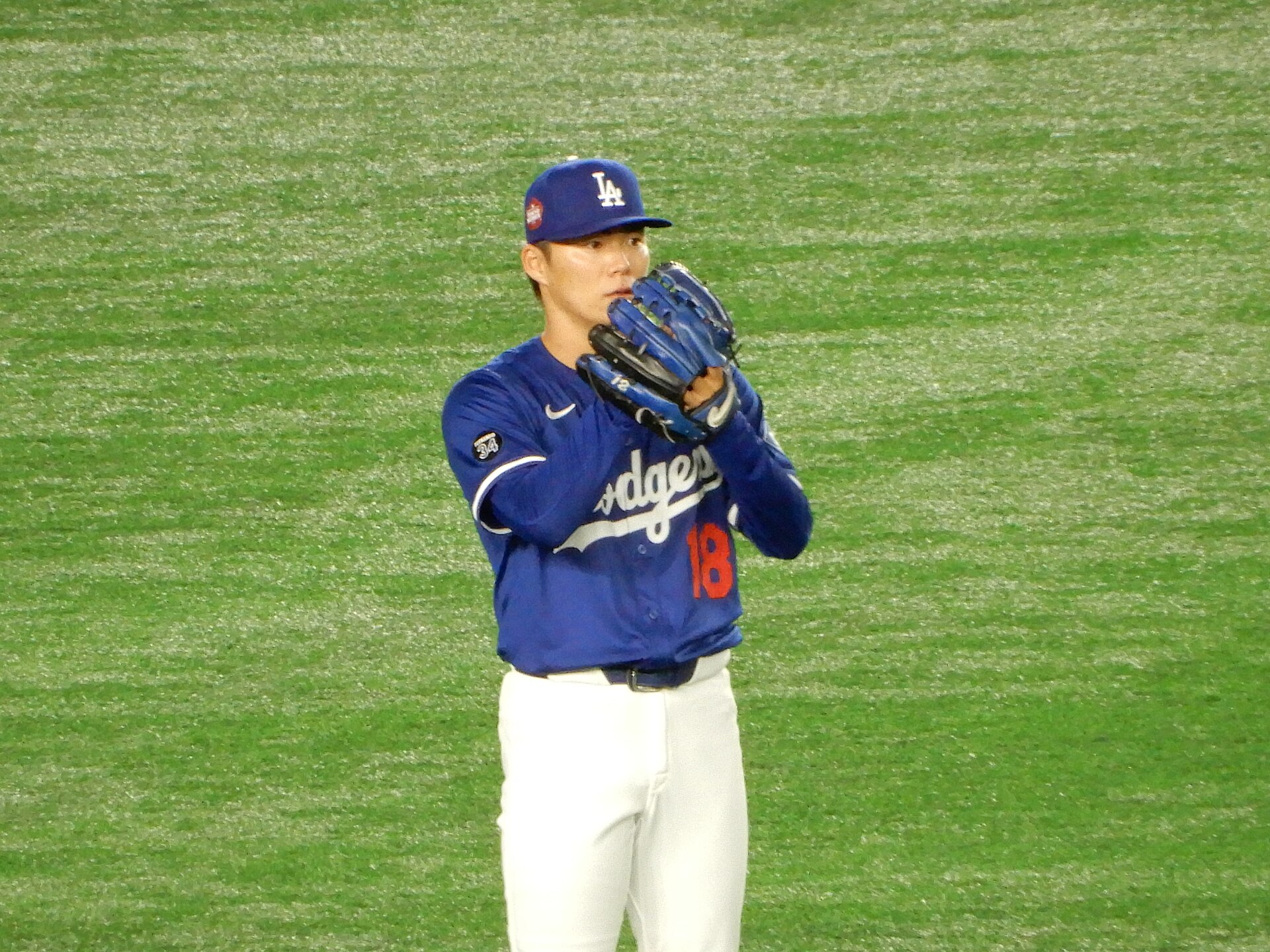 Truist Park during a Dodgers-Braves postseason game