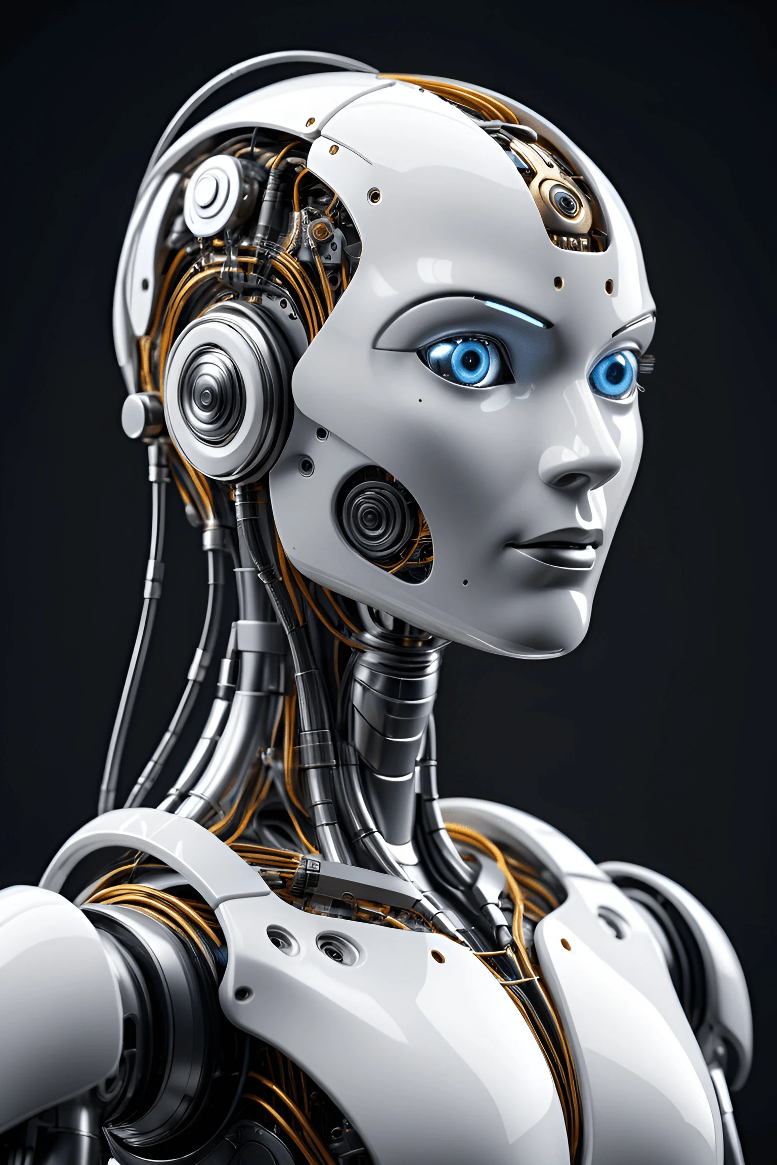 Conceptual illustration of artificial intelligence