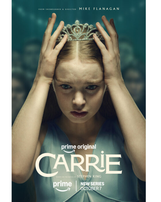 File photo: the official key art for Mike Flanagan's Carrie on Prime Video, which premiered this week