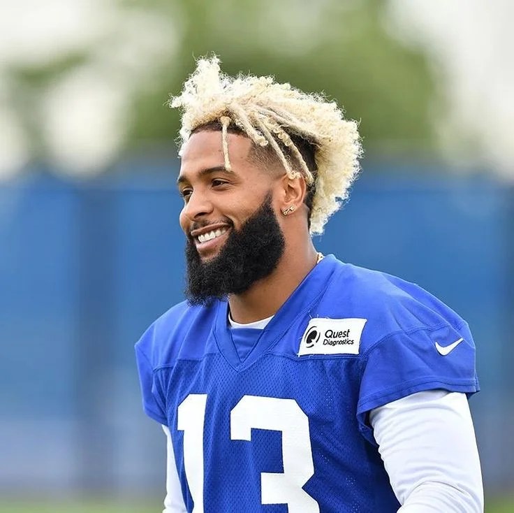 Odell Beckham Jr. with the New York Giants.
