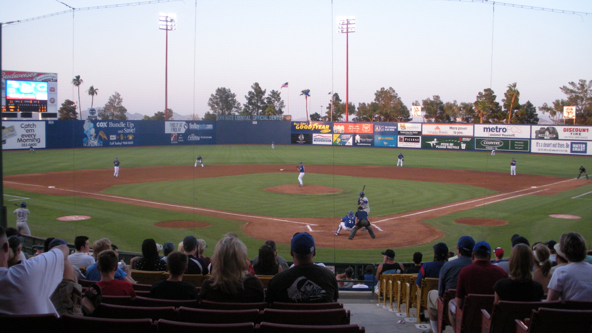 Cashman Field in Las Vegas, home of Las Vegas Lights FC since 2018