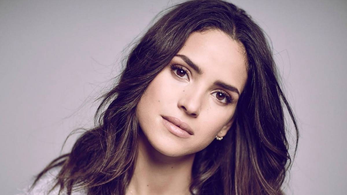 Adria Arjona, who stars as former U.S. Army sniper Celeste in Adam Wingard’s Onslaught
