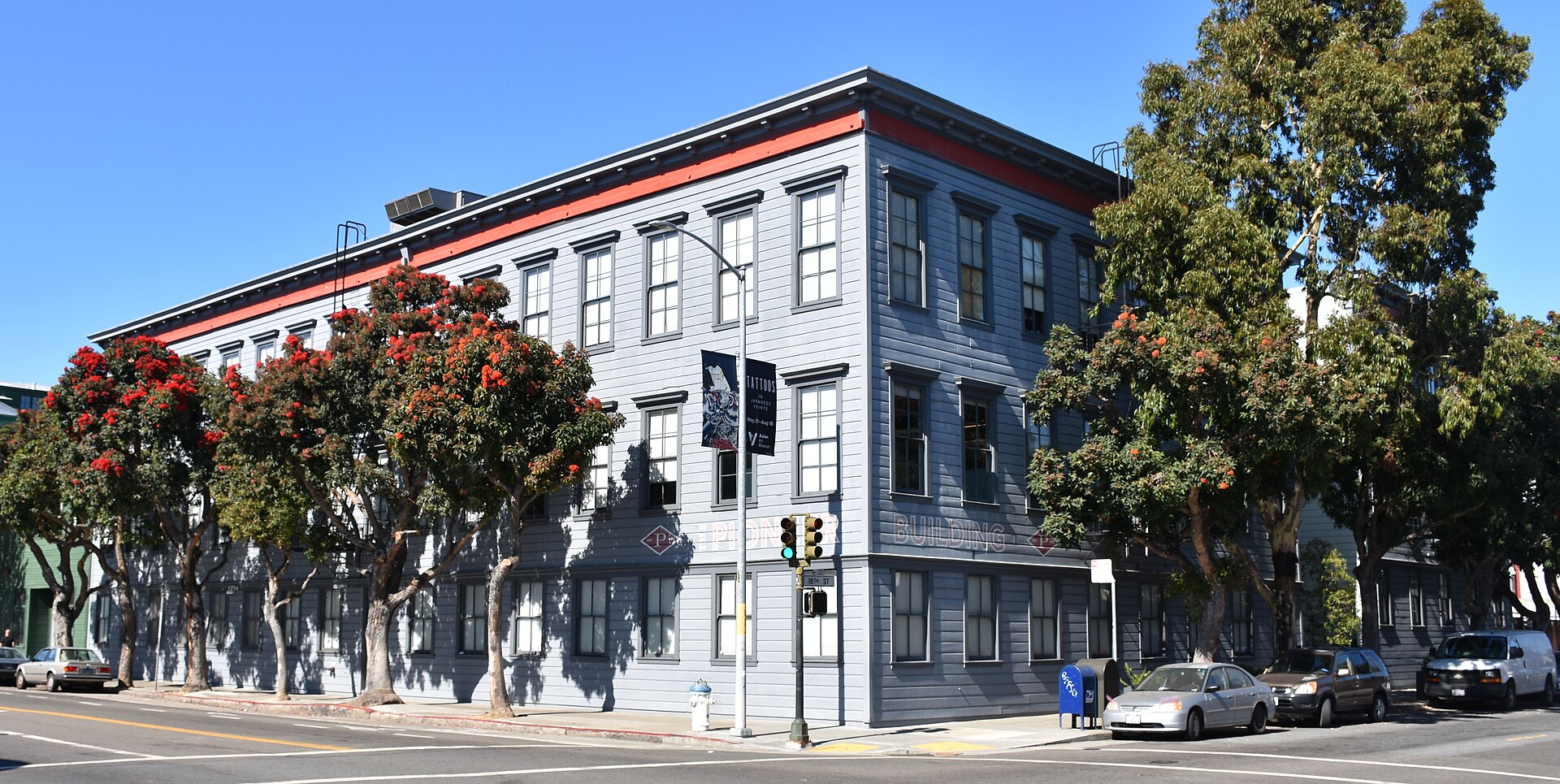 The historic Pioneer Building in San Francisco’s Mission District, OpenAI’s headquarters from 2016 to 2024.