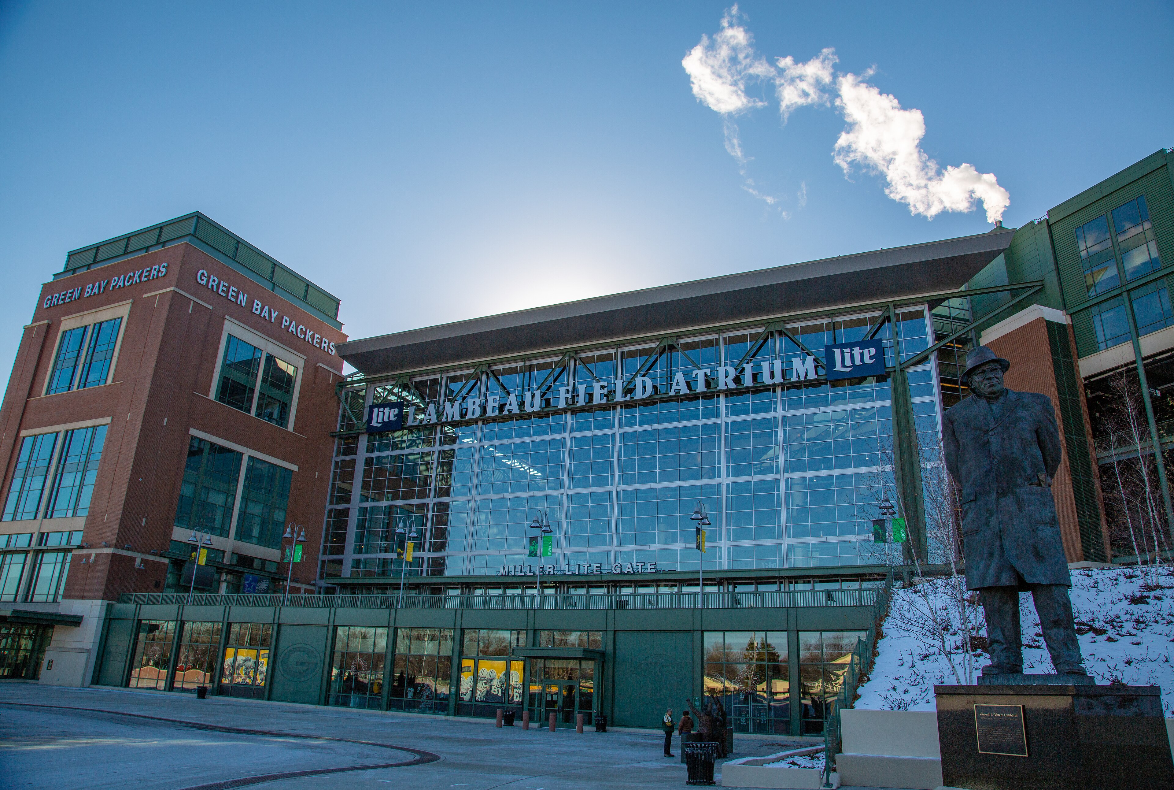 Lambeau Field in Green Bay, Wisconsin, home of the Packers (file photo)