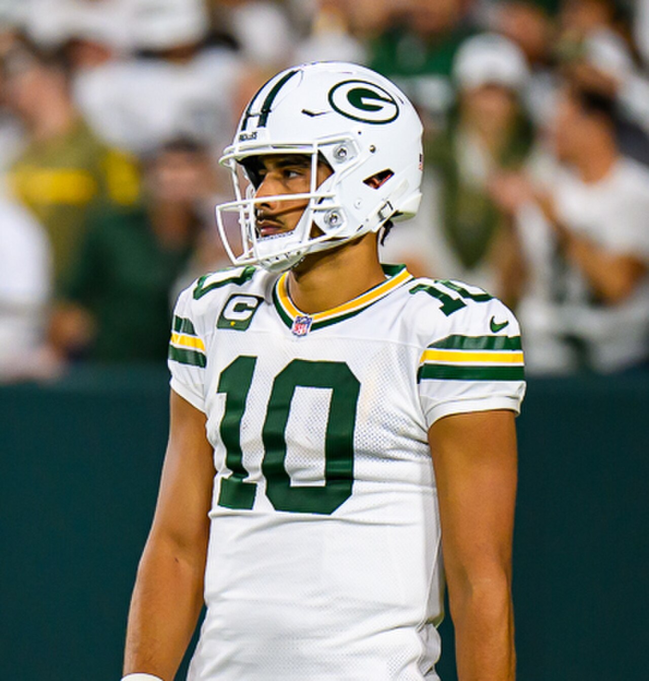 Green Bay Packers quarterback Jordan Love in action at Lambeau Field (file photo)