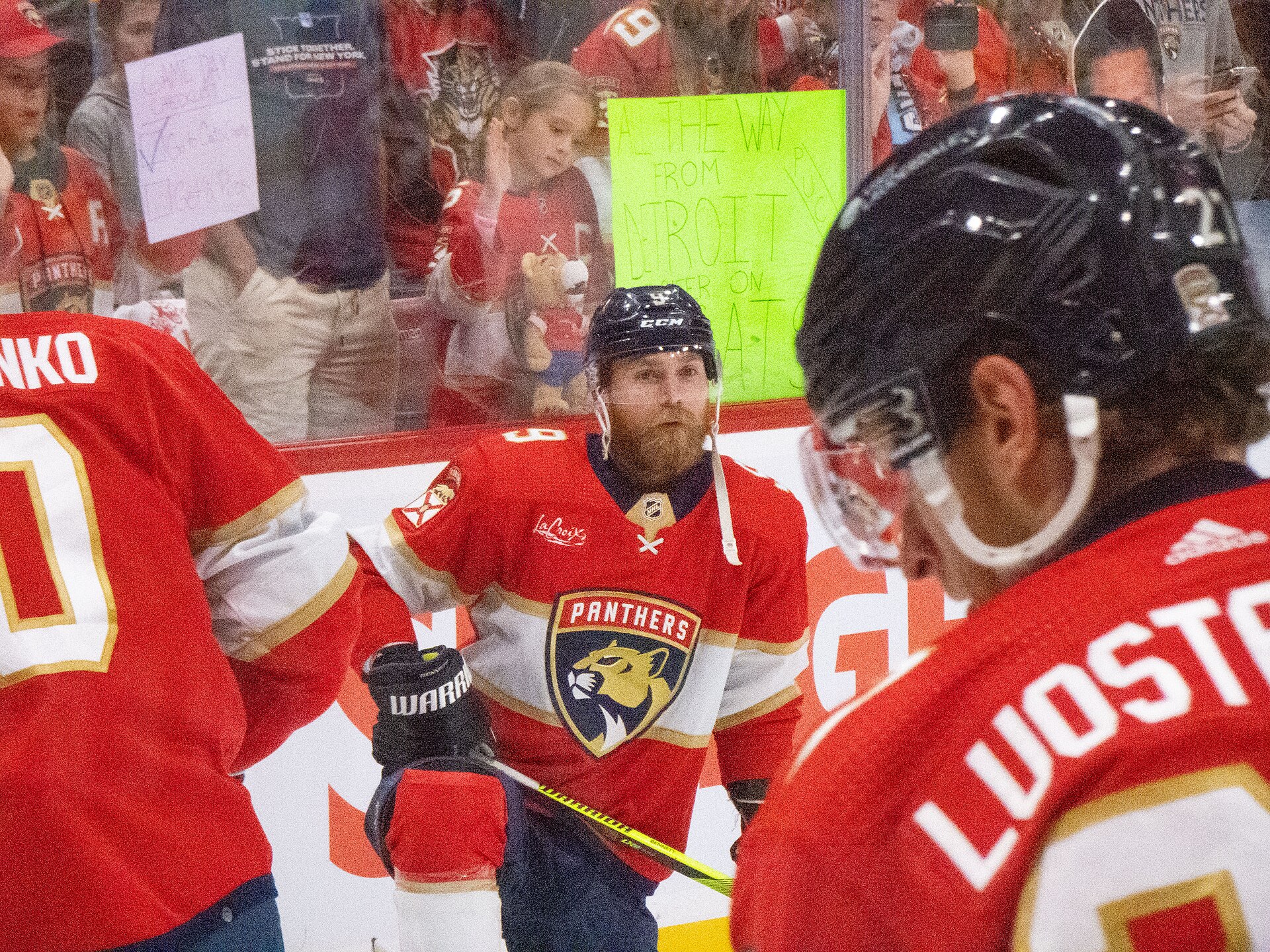 Sam Bennett of the Florida Panthers