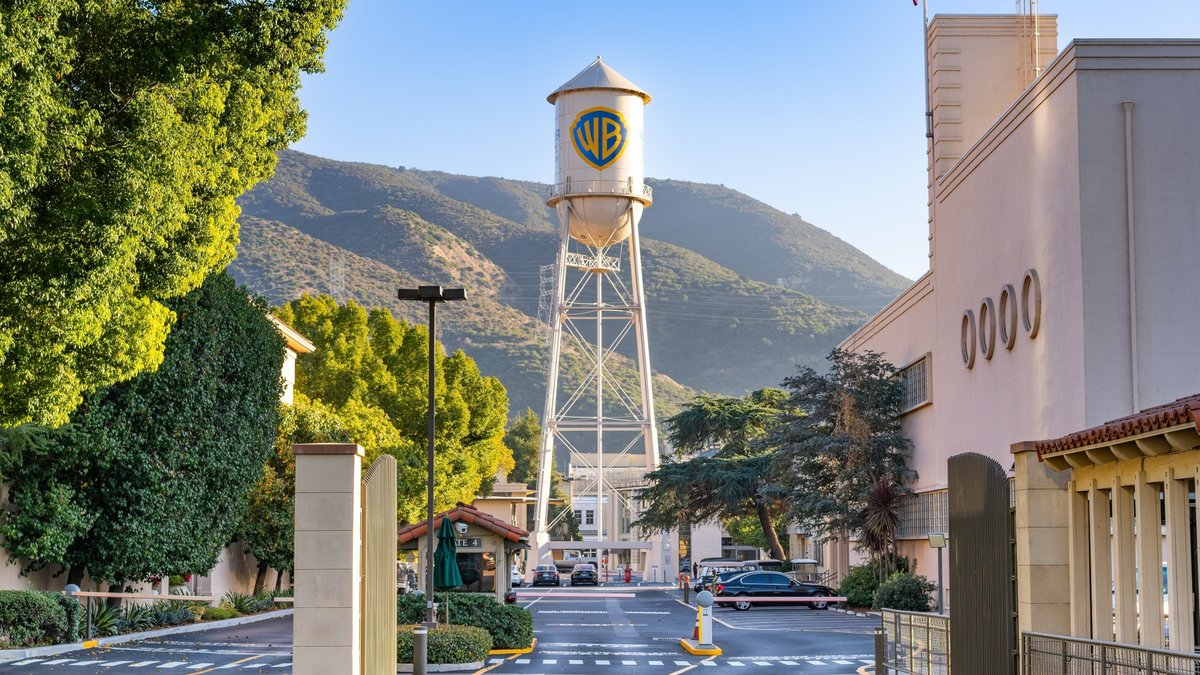 The Warner Bros. studio lot in Burbank, California