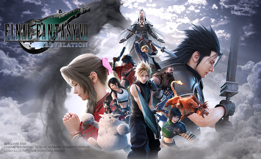 Official key art for Final Fantasy VII Revelation, the conclusion of the FFVII remake trilogy.