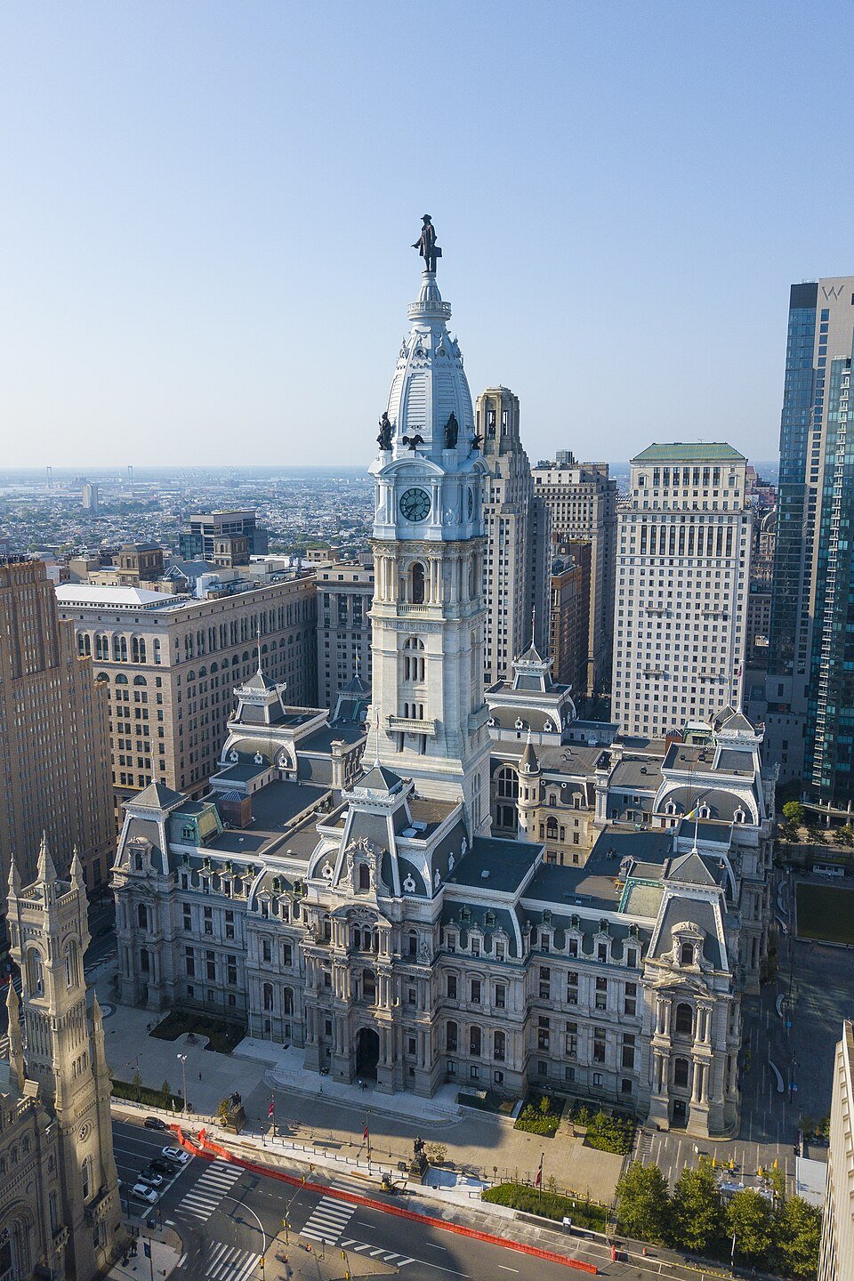 Philadelphia City Hall in Center City.