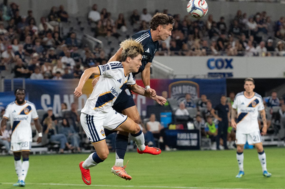 LA Galaxy players during the 2026 MLS season