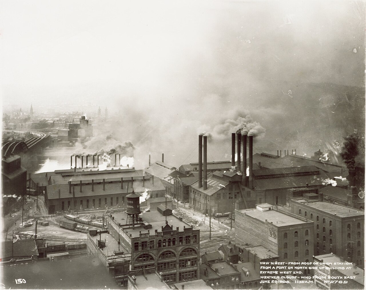 Historic mills in Pittsburgh's Strip District, the neighborhood that hosts the Monster Pumpkins Festival at the 3 Crossings campus