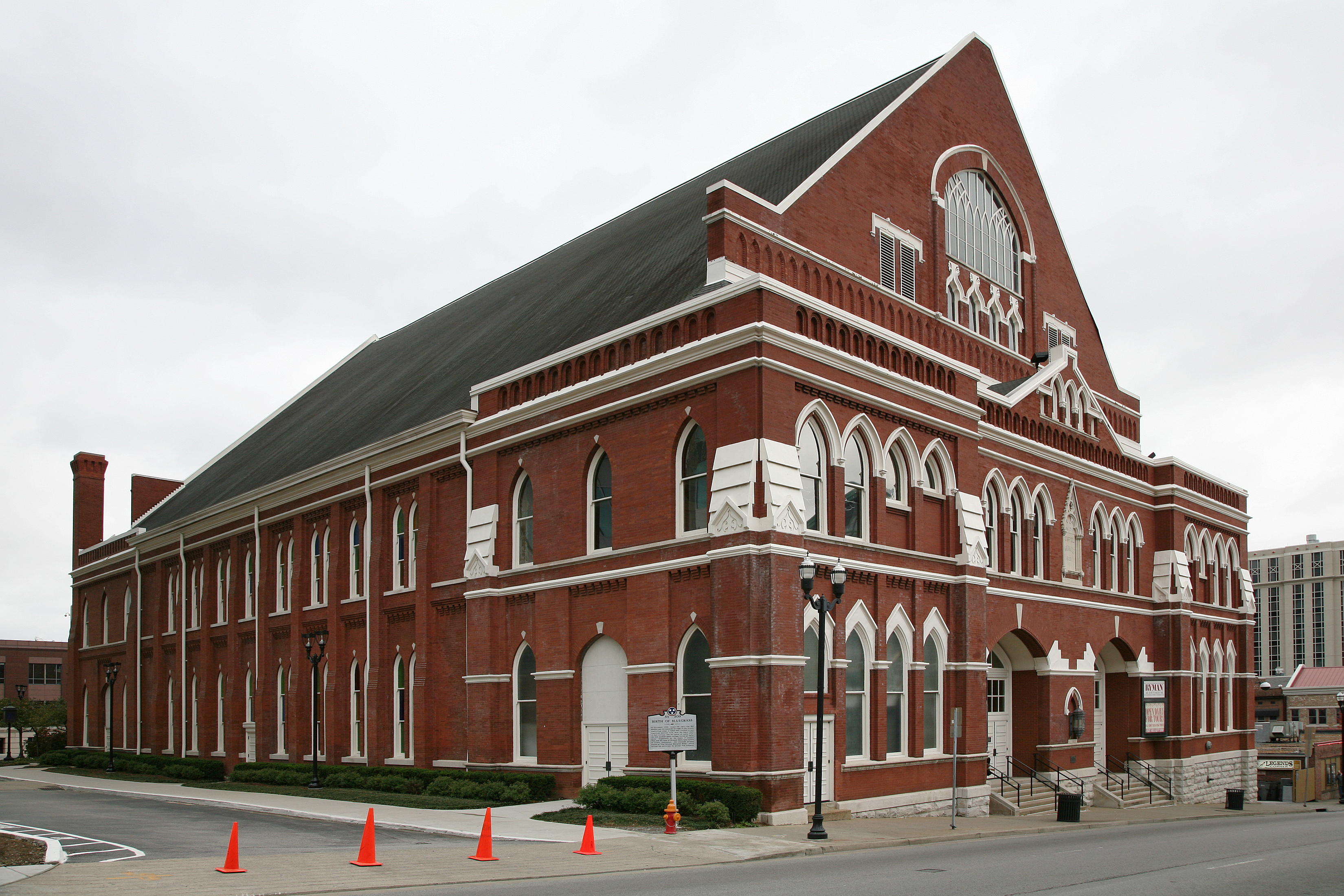 The Ryman Auditorium in Nashville, Tennessee