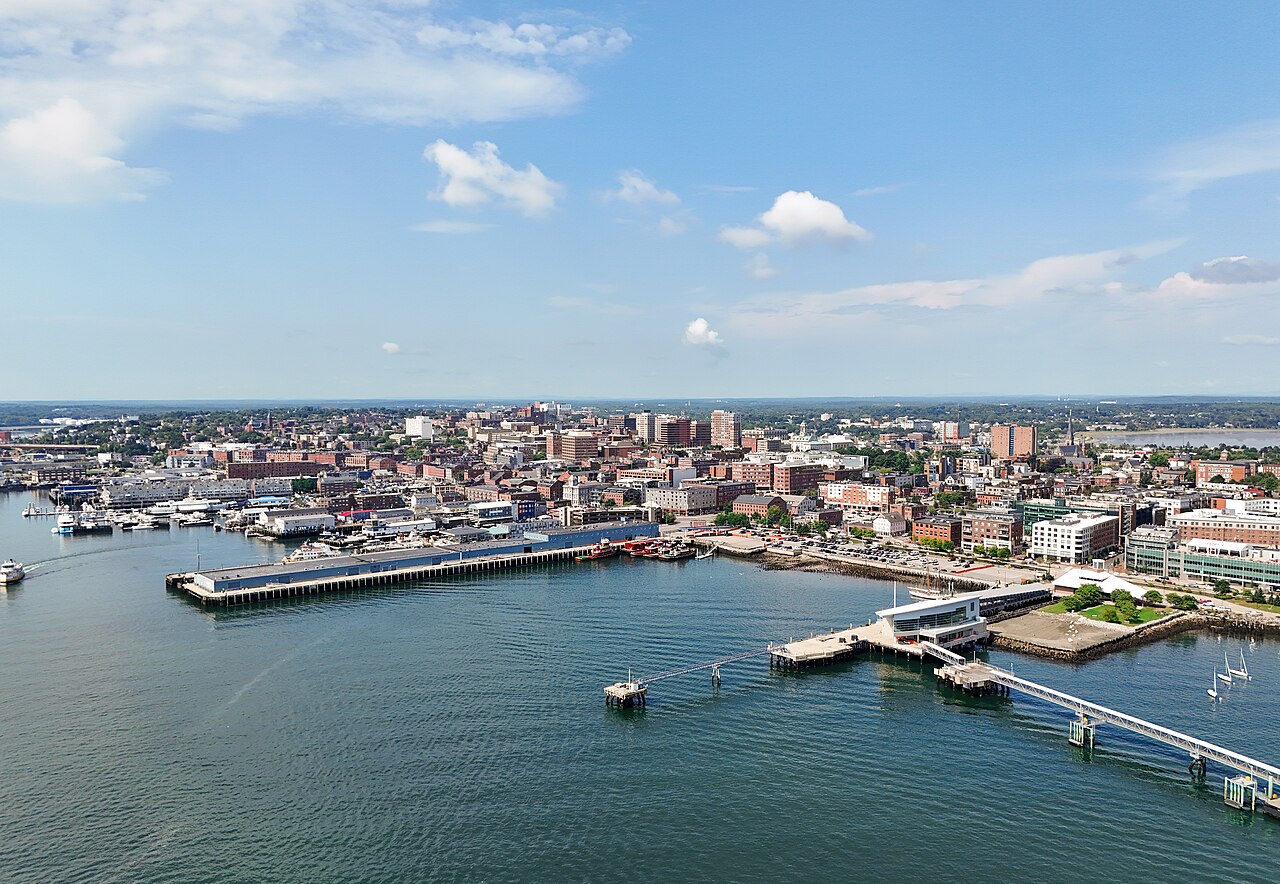 Portland, Maine skyline