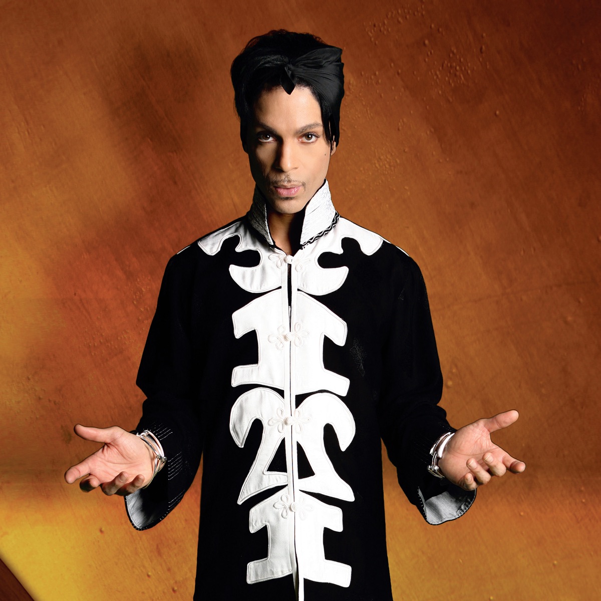 The '3121 Expanded Edition' artwork — Prince in the same era portrait session, hands open.