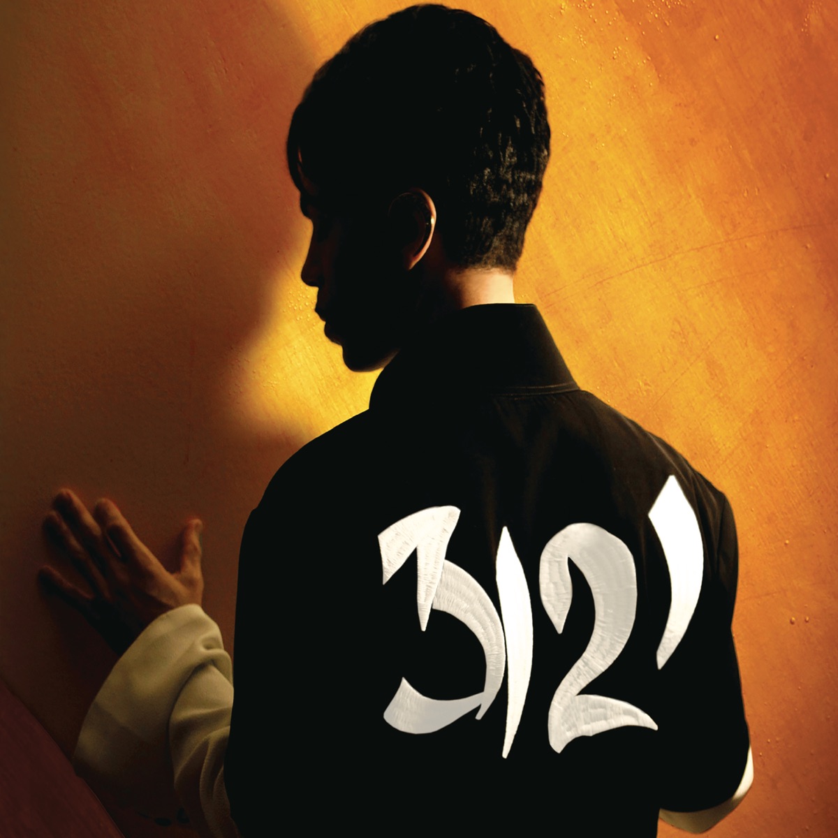 The original '3121' album cover from 2006 — Prince from behind, '3121' across the back of his jacket.