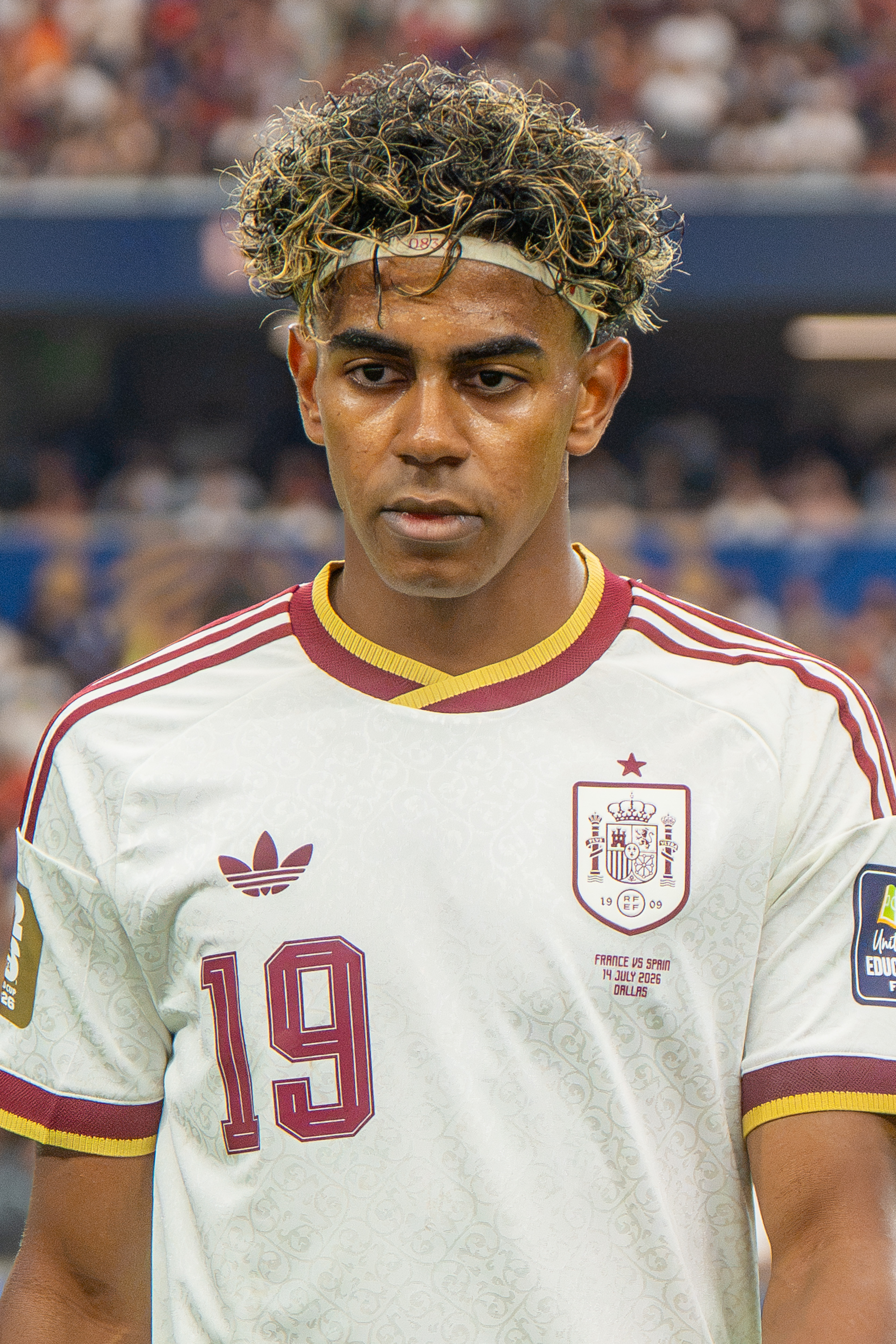 Lamine Yamal playing for Spain, file photo