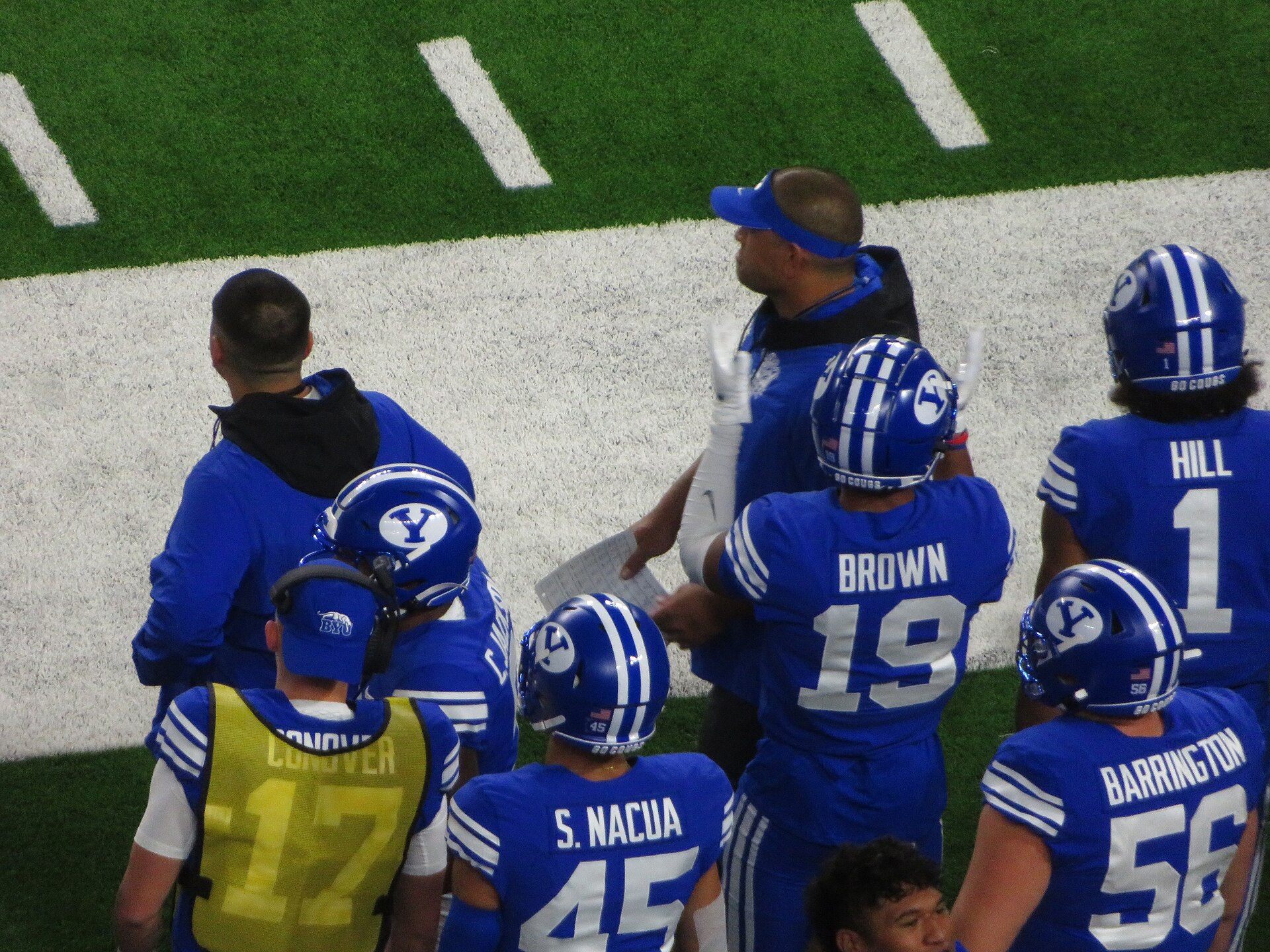 Inside Allegiant Stadium in Las Vegas on game day