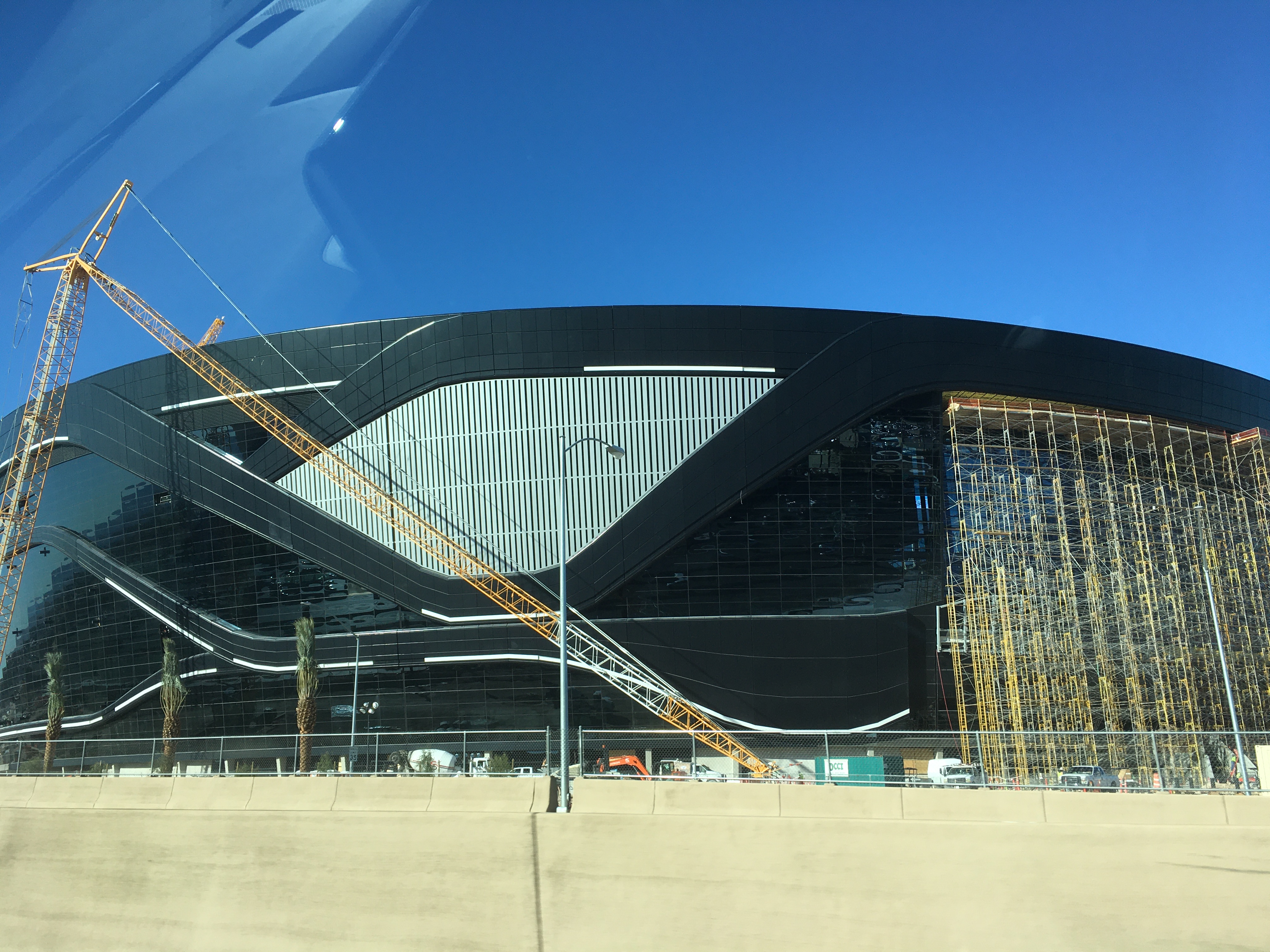 Allegiant Stadium exterior in Las Vegas (file photo)