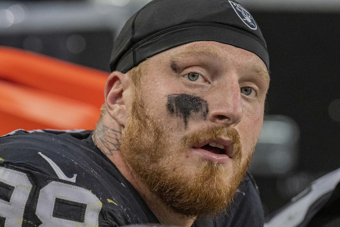 Las Vegas Raiders defensive end Maxx Crosby (98).