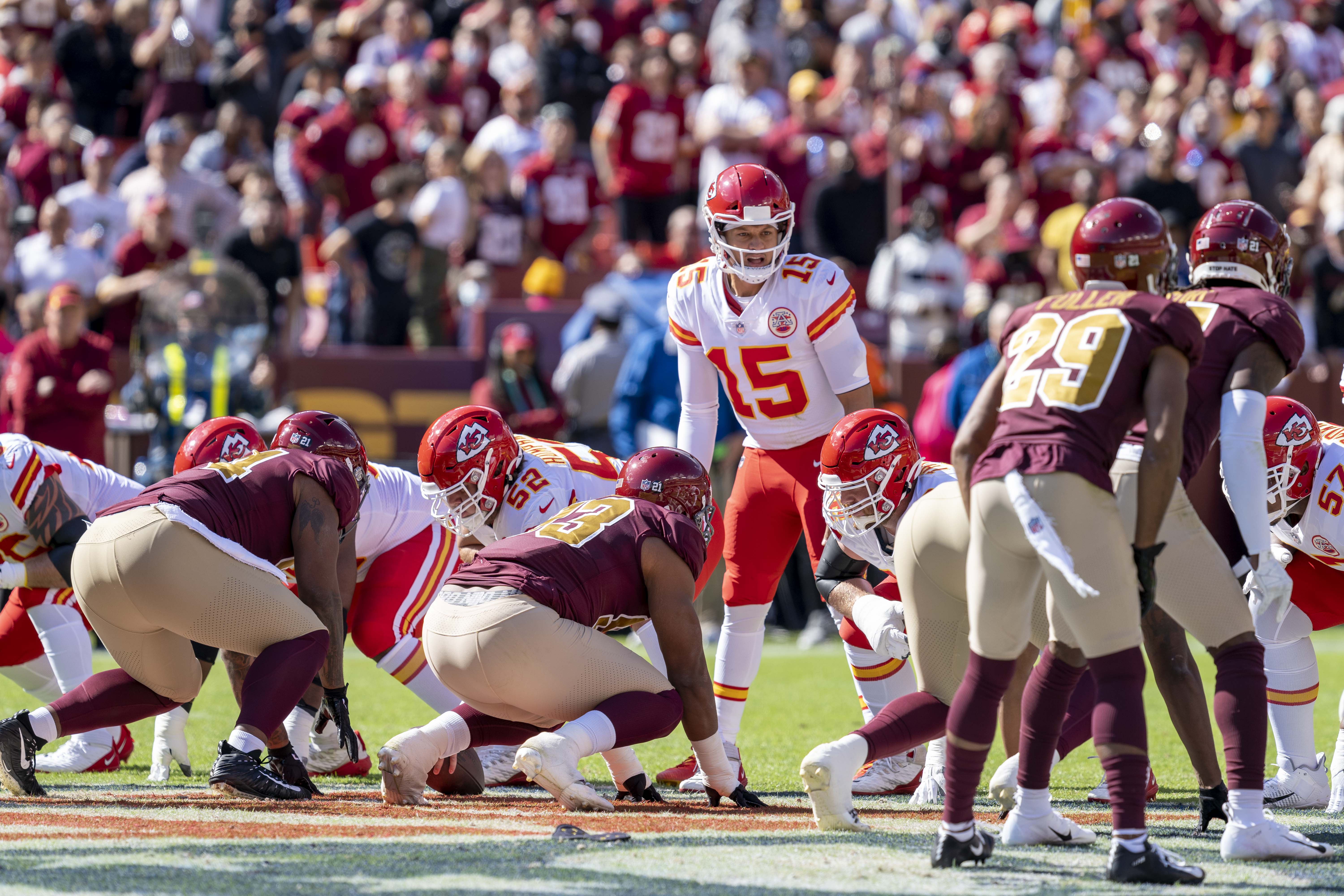 Chiefs quarterback Patrick Mahomes
